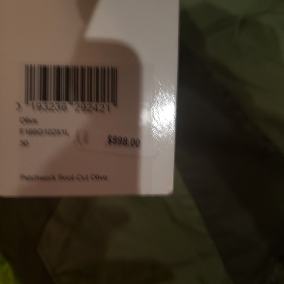 NWT JOHN ELLIOTT Patchwork Boot Cut Pants size 30 - Picture 6 of 7